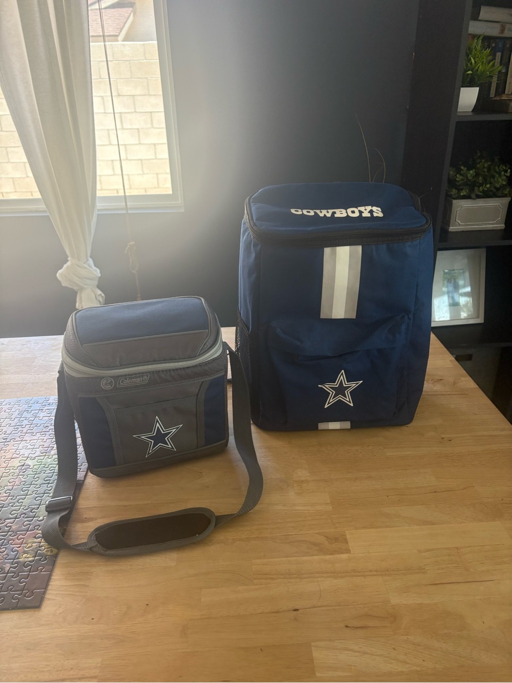 NFL cowboys backpack, ice, chest and lunchbox